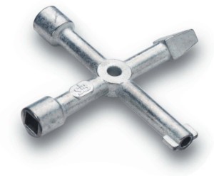 Cross spanner Zinc die-cast 112883