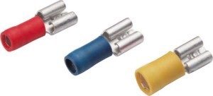 Round plug/flat receptacle Sleeve Flat 4.8x0.5 mm 180258