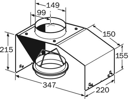 Accessories for cooker hood  Z5552X0