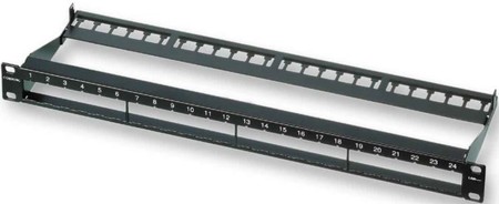 Patch panel copper (twisted pair) 24 WAXWSV-02408-C001