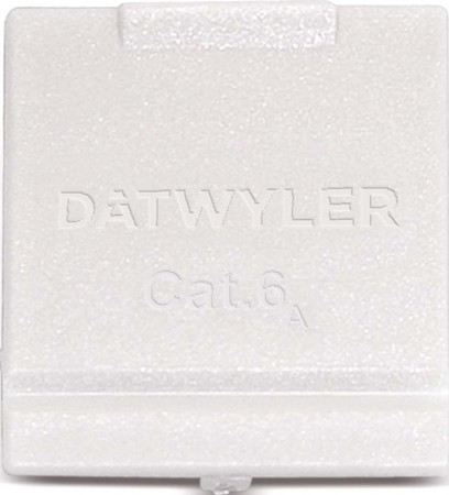 Dust shield for plug connections White 9010 Flap 417986