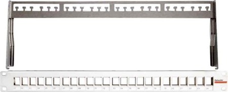 Patch panel copper (twisted pair) 24 RJ45 8(8) 418020