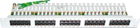 Patch panel copper (twisted pair) 50 RJ45 8(4) 418001