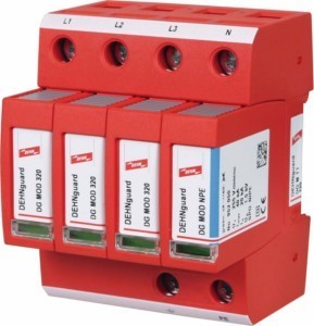 Surge protection device for power supply systems TT 20 kA 952320