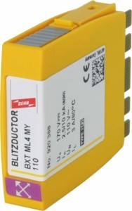 Surge protection device for data networks/MCR-technology  920388