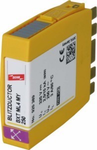 Surge protection device for data networks/MCR-technology  920389