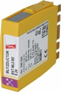 Combined arrester for data networks/MCR-technology 23.3 V 920224