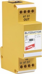 Lightning current arrester for data networks/MCR-technology  918