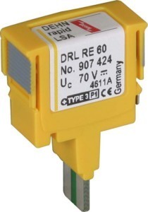 Lightning current arrester for data networks/MCR-technology  907