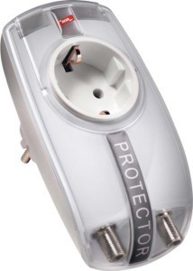 Surge protection device for power supply & information tech.  90