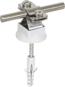 Conductor holder for lightning protection 8-10 mm round 274160