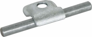 Conductor holder for lightning protection 6-10 mm round 390110