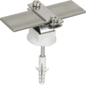 Conductor holder for lightning protection 6 mm round 274230