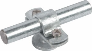 Rod holder for lightning protection With screw clamp 275116