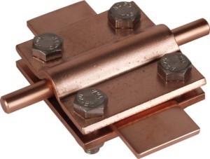 Connector for lightning protection Cross connector Copper 318207