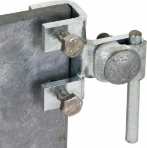 Connection clamp for lightning protection Flange clamp 372110