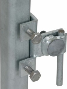 Connection clamp for lightning protection Flange clamp 372140