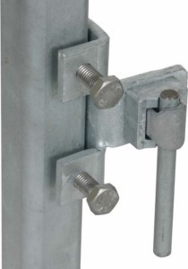 Connection clamp for lightning protection Flange clamp 372150