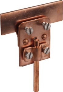 Connection clamp for lightning protection Rebate clamp 251027