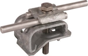 Connection clamp for lightning protection Gutter clamp 339110