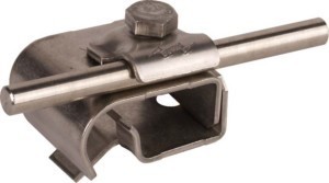 Connection clamp for lightning protection Gutter clamp 339069