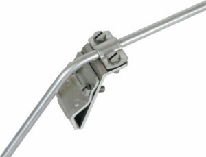 Connection clamp for lightning protection Gutter clamp 338001