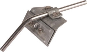 Connection clamp for lightning protection 7 mm 3 mm 343000