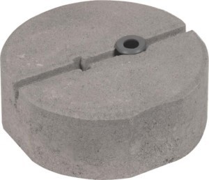 Base for air termination systems lightning protection  102003