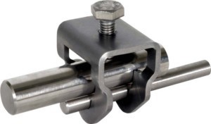 Connection clamp for earth rods Connection terminal 20 mm 630129