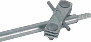 Connection clamp for earth rods Connection clamp 25 mm 625015