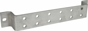 Equipotential bonding bar Surface mounting fix Only clamp 472139