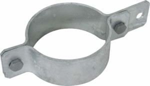 Earthing pipe clamp 88.9 mm 3 inch Steel 410300