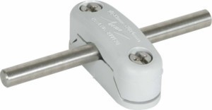 Conductor holder for lightning protection 30 X 4 mm flat 277130