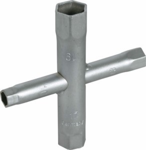 Socket spanner 120 mm T-handle 572000