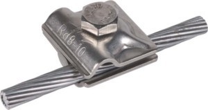 Connector for lightning protection Stainless steel V2A 105079