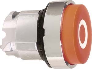 Front element for push button Red 1 Round ZB4BL432