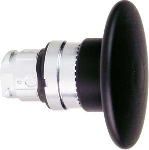 Front element for mushroom push-button Black Round 60 mm ZB4BS62