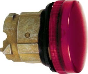 Front element for indicator light 1 Red Round ZB4BV04