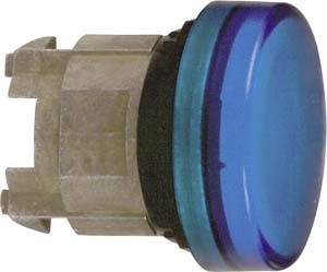 Front element for indicator light 1 Blue Round ZB4BV06