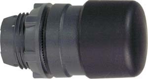 Front element for mushroom push-button Black Round 30 mm ZB5AC24