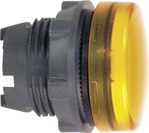 Front element for indicator light 1 Orange Round ZB5AV053