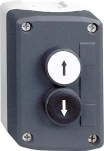 Control circuit devices combination in enclosure 2 2 XALD222