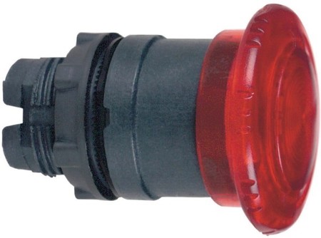 Front element for mushroom push-button Red Round 40 mm ZB5AW743