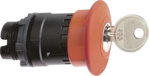 Front element for mushroom push-button Red Round 40 mm ZB5AS944