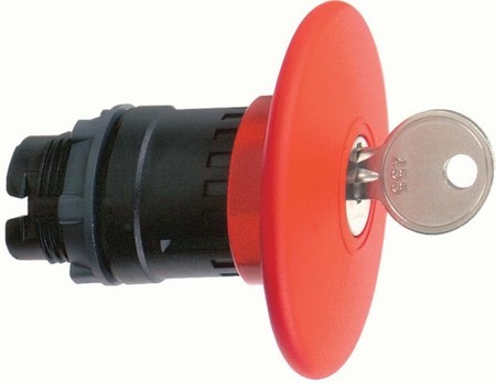 Front element for mushroom push-button Red Round 60 mm ZB5AS964