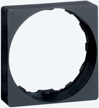 Front bezel pushbutton Round Elevated Plastic ZB5AZ31