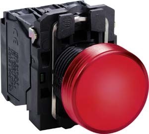 Indicator light complete 1 Red LED XB5AVB4