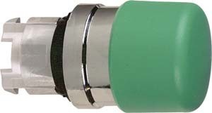 Front element for mushroom push-button Green Round 30 mm ZB4BC34