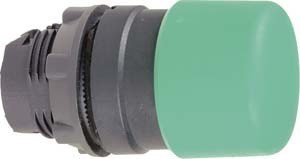 Front element for mushroom push-button Green Round 30 mm ZB5AC34