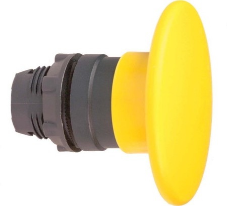 Front element for mushroom push-button Yellow Round 60 mm ZB5AR5